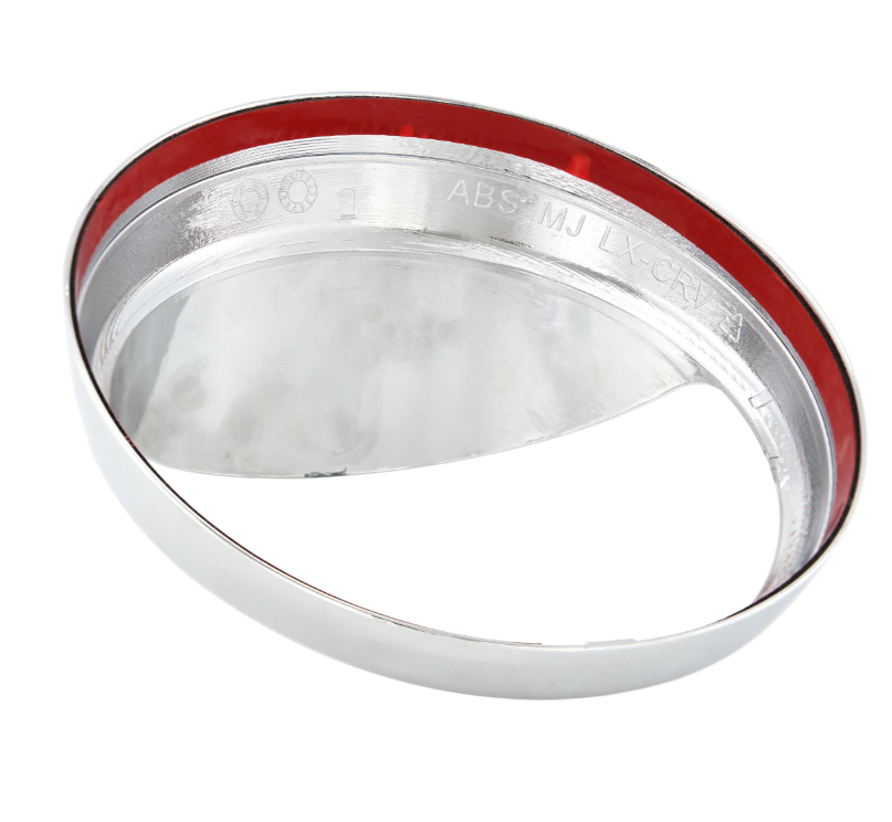 Anneau de lampe avec abat-jour pour Vespa LX 50-150ccm, chrome