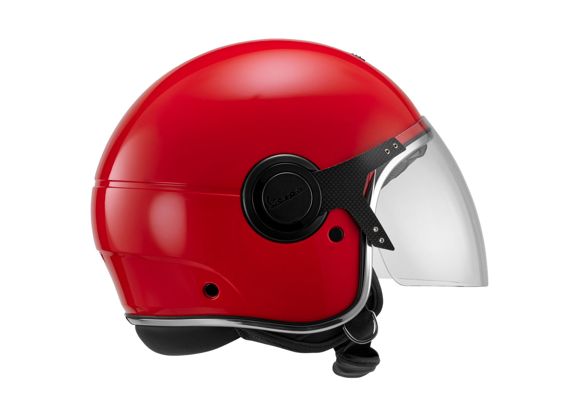 Vespa casque jet, Vespa Argentario, rouge