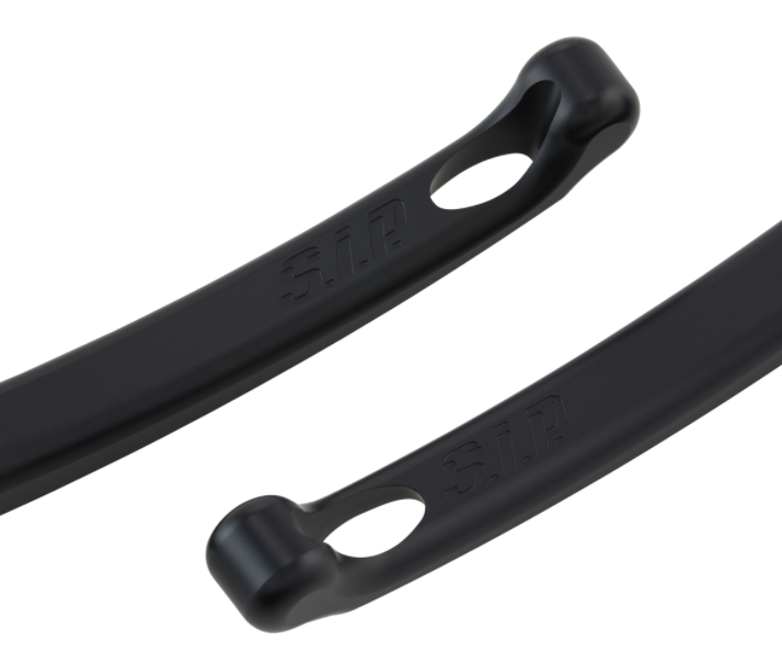 Kit levier de frein sport gauche/droite pour Vespa LX/LXV/S/Primavera/Sprint 50-150ccm, noir mat