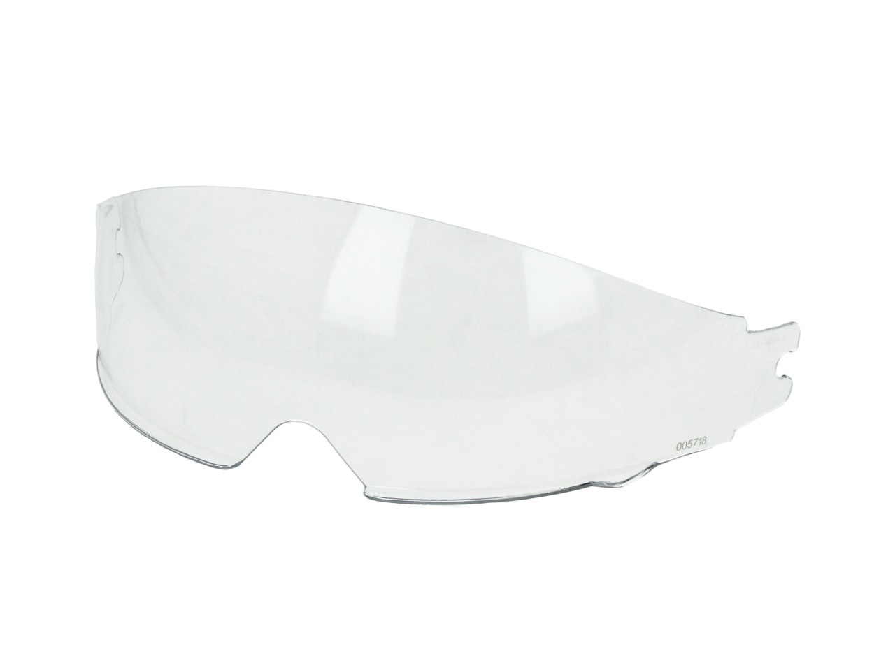 Visière solaire Helmo Milano, transparente, anti-rayures, anti-buée