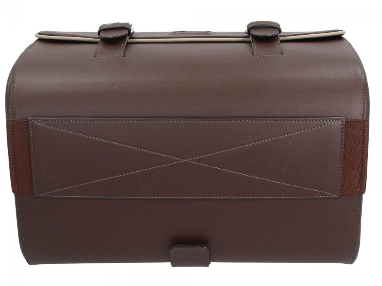 Sac en cuir d'origine Vespa version 70 ans - marron