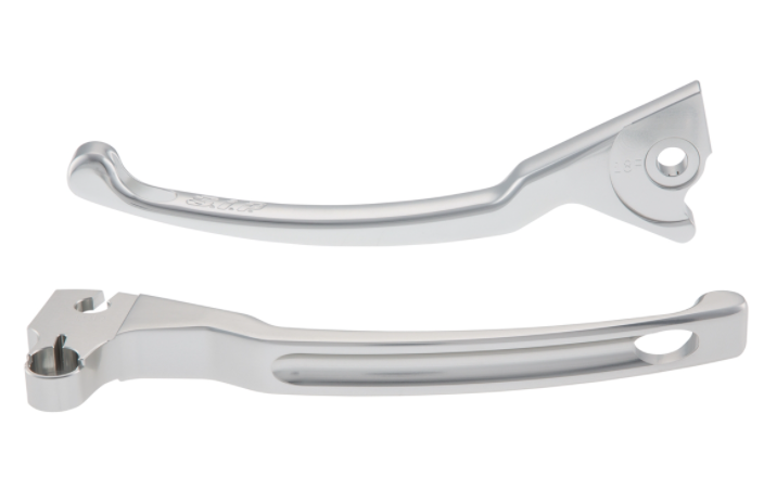 Kit levier de frein sport gauche/droite pour Vespa LX/LXV/S/Primavera/Sprint 50-150ccm, argent