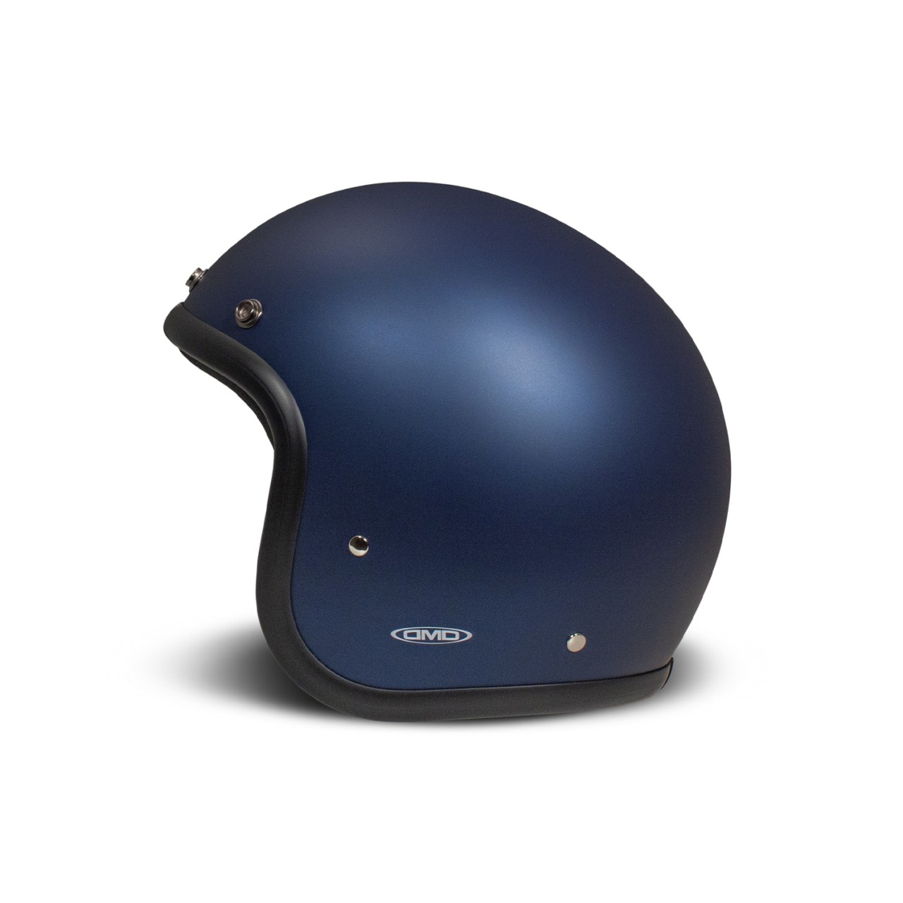 Casque intégral DMD Retro, bleu mat, Matt Deep Blue, fibre de verre, ECE 22.06