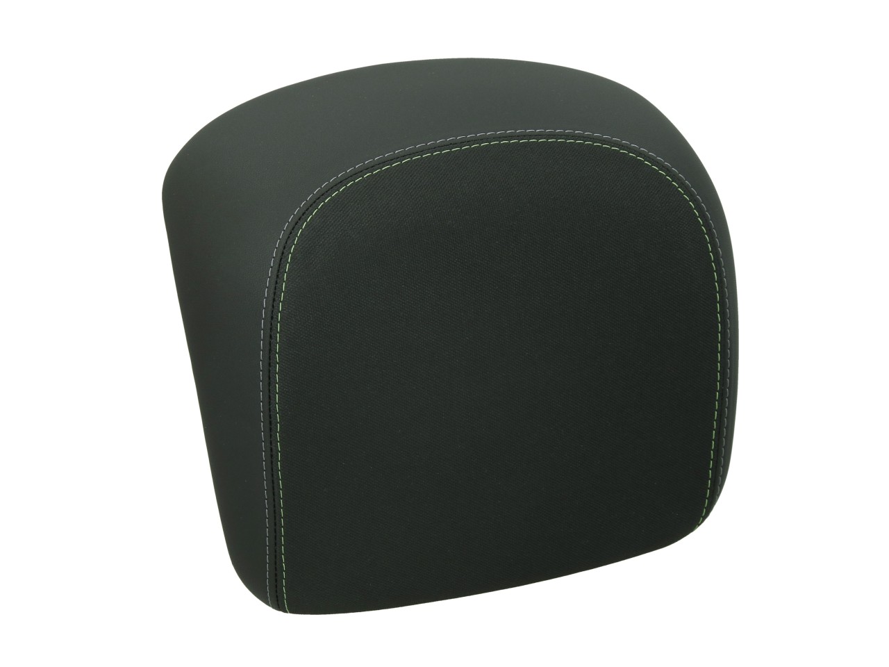 Dossier d'origine pour top case Vespa GTS/GTV - noir, coutures vertes