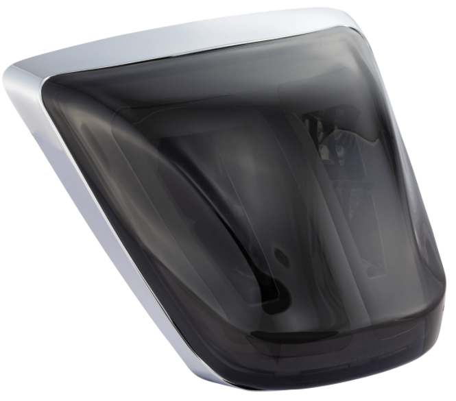 Feu arrière teinté pour Vespa Primavera/Sprint 50-150ccm, bord - chrome