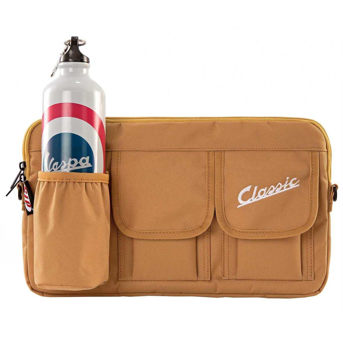 Sac "Classic" pour boîte à bagages/à gants Vespa - marron