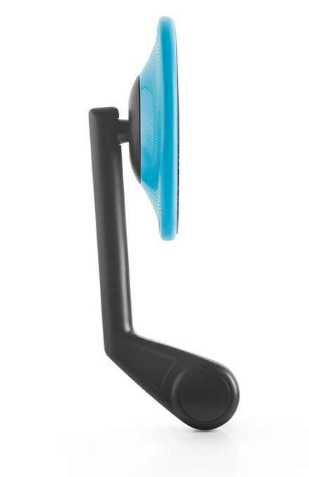 Rétroviseur d'extrémité de guidon RIZOMA E-POP pour Vespa gauche ou droite, noir/bleu
