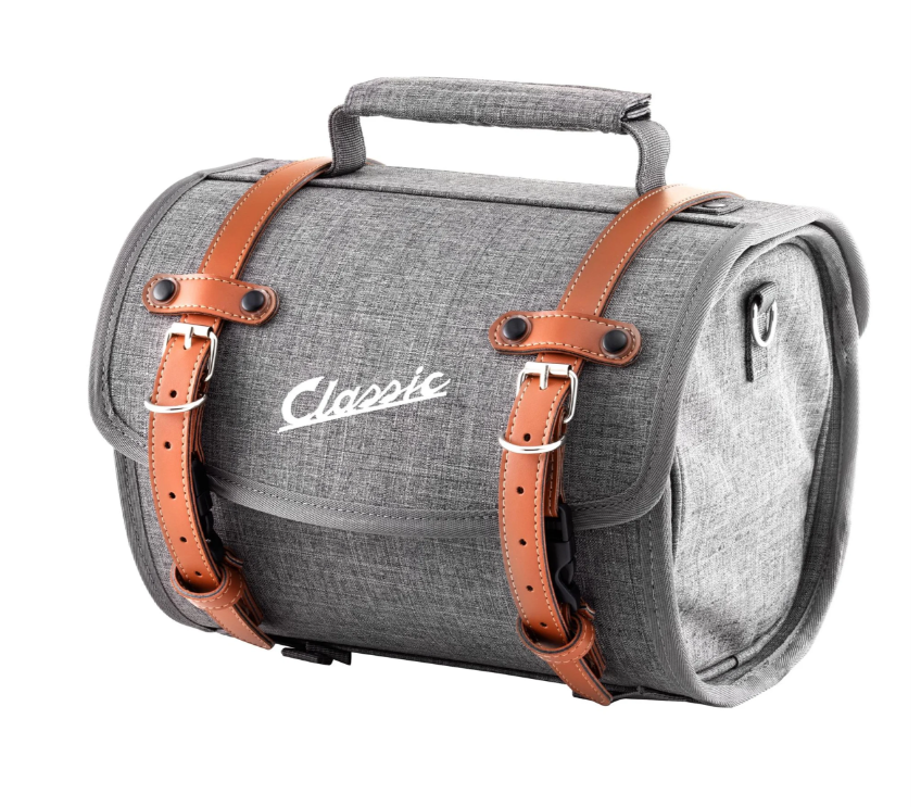 Sac "Classic" petit pour Vespa, nylon, gris