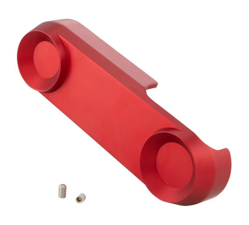 Couverture de bras oscillant pour Vespa, rouge mat