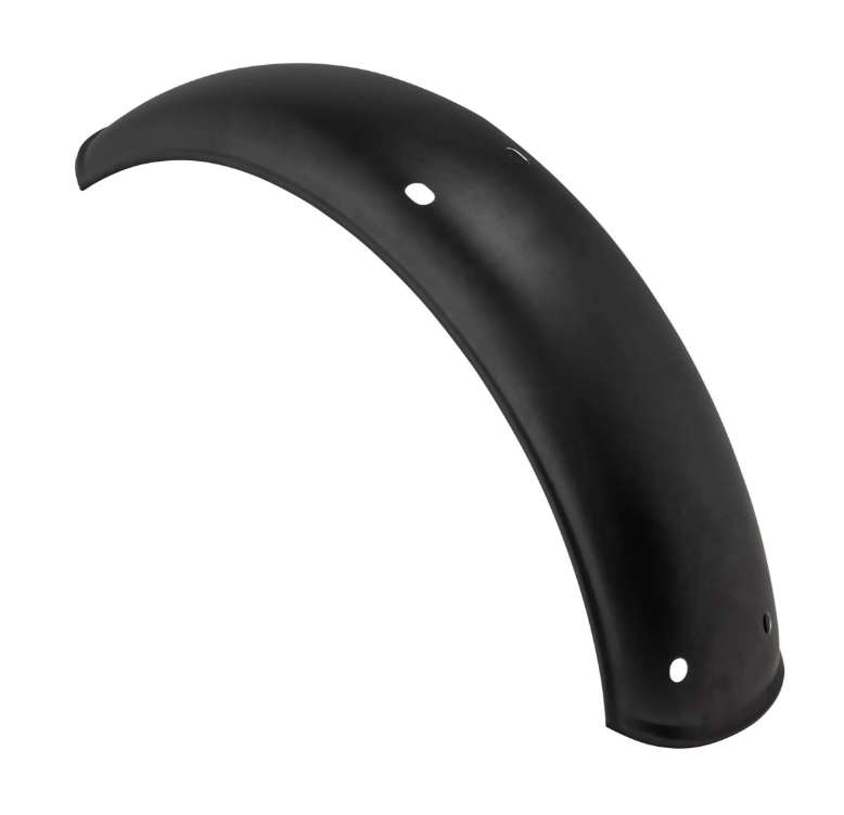 Aile 2.0 Garelli sans support pour Vespa PX 80-200ccm, métal noir mat