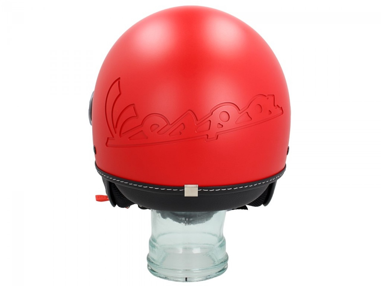 Casque jet Vespa visière 3.0 rouge profondo
