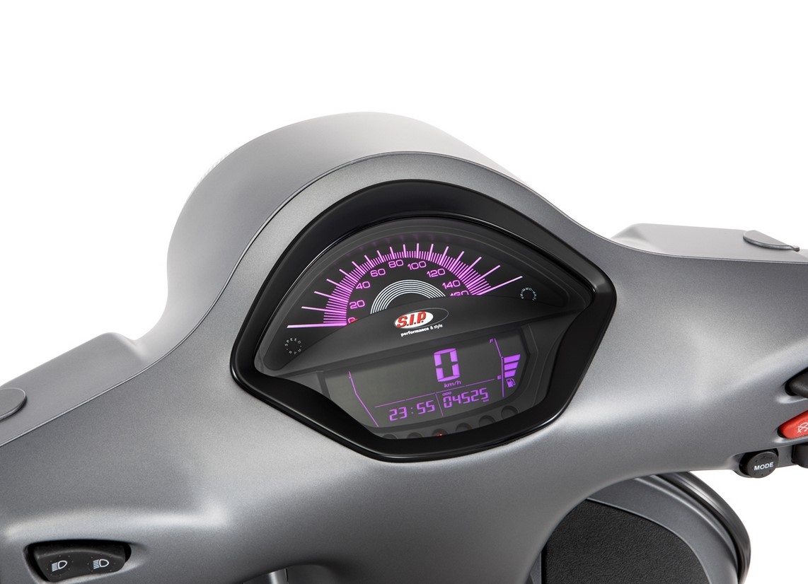 Compte-tours/tachymètre pour Vespa GTS/GTS Super 300ccm FL ('14-), noir
