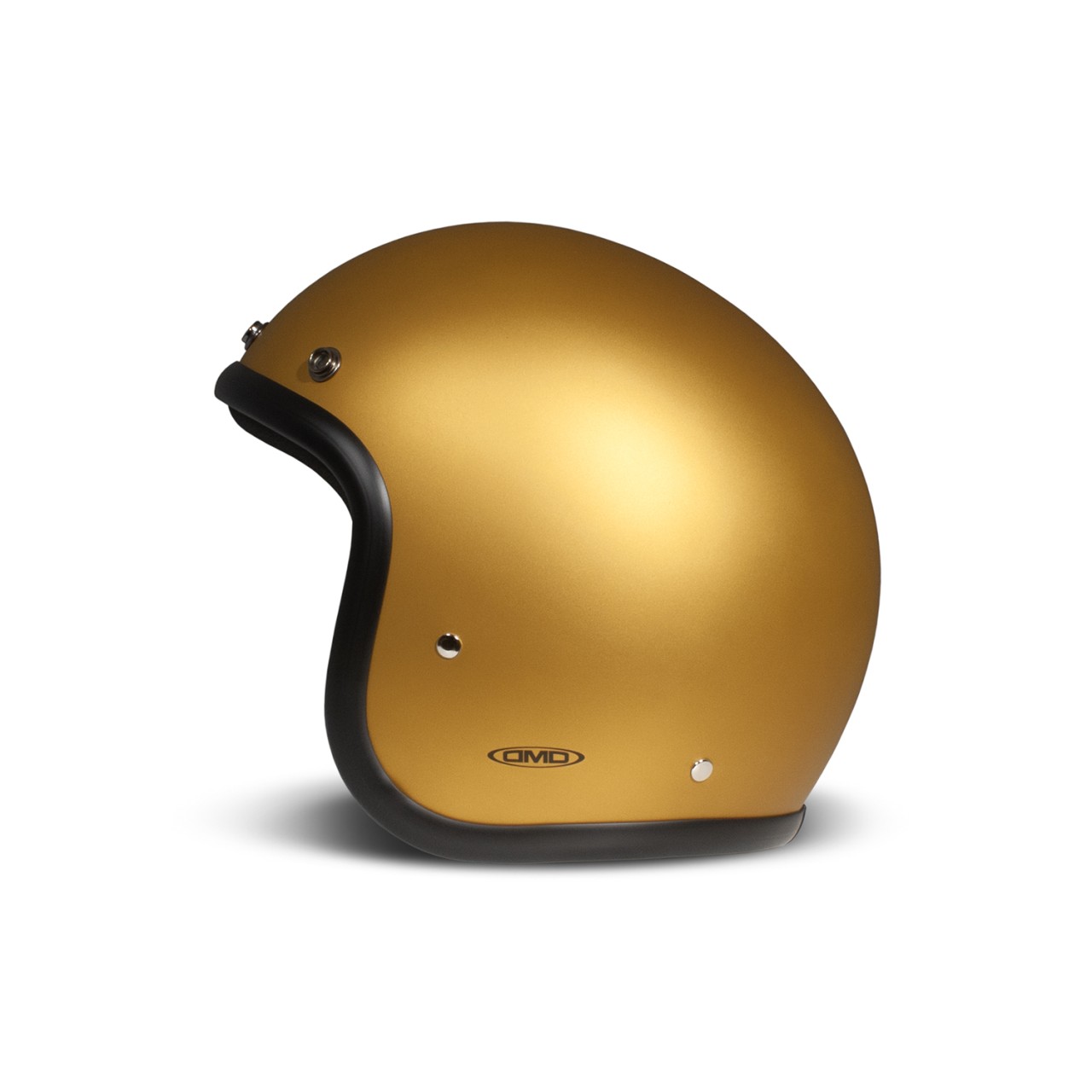 Casque jet MD Retro, doré, brillant, Ocra, fibre de verre, ECE 22.06