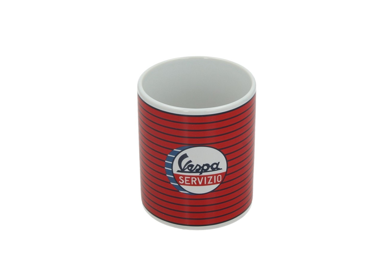 Pack de produits dérivés Vespa « Servizio » rouge