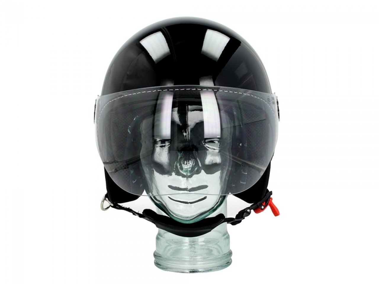 Casque jet Vespa Visor 3.0 noir