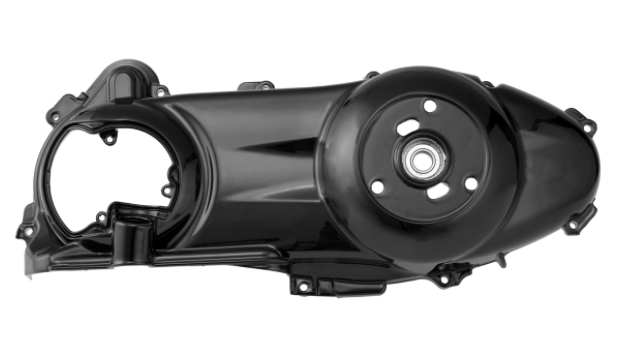 Couvercle de vario pour Vespa, noir brillant