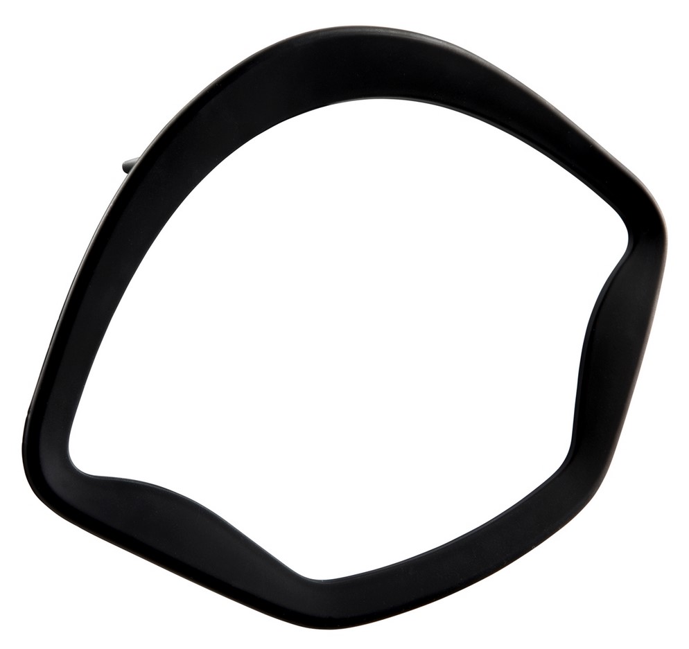 Anneau décoratif tachymètre pour Vespa GTS/GTS Super 125-300ccm ('14-), noir mat