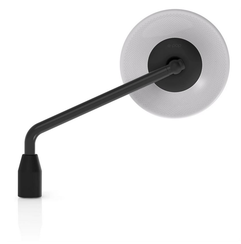 Rétroviseur RIZOMA E-POP pour Vespa gauche ou droite, noir/gris