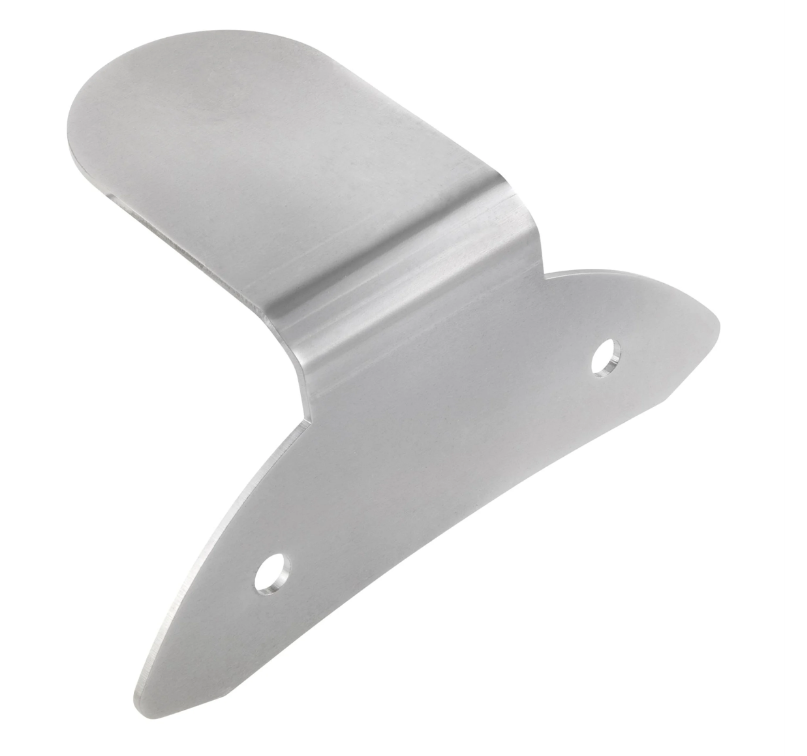 Support Pickerl pour plaque de contrôle autrichienne pour Vespa GTS/GTS Super/GTV/GT, inox poli