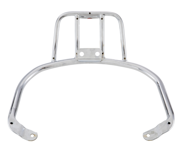 Porte-bagages/barre de maintien de la selle chromé pour Vespa Primavera/Sprint 50-150ccm 2T/4T AC