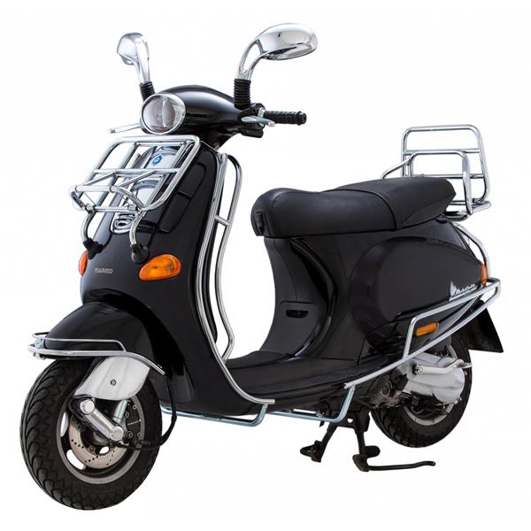 Arceau de protection avant pour jambes pour Vespa ET2/ET4 50-150ccm Cuppini