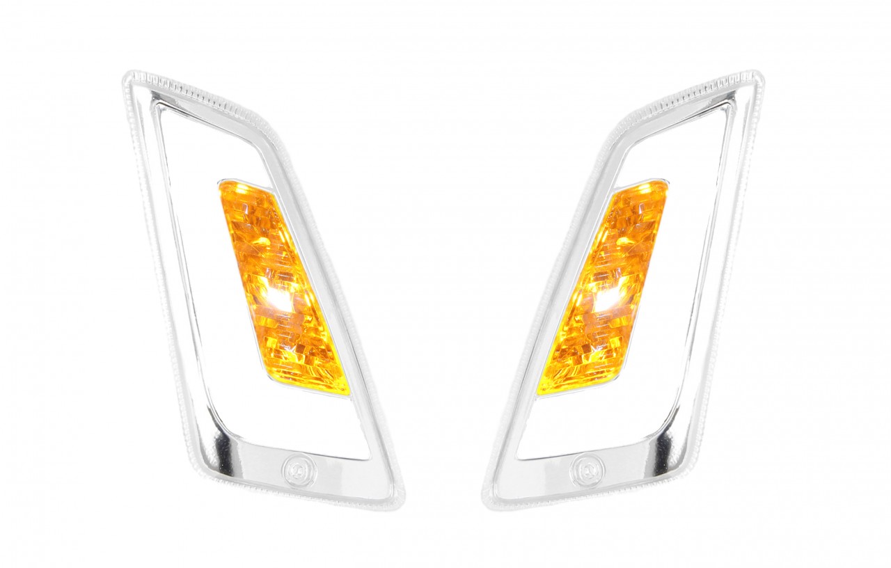 LED clignotant avant, clair pour Vespa GT, GTL, GTV, GTS 125-300