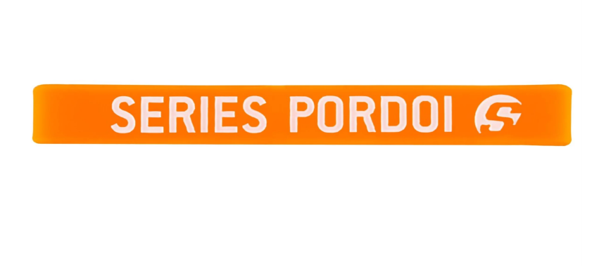 Elastique "SERIES PORDOI" pour nipple d'aile, orange