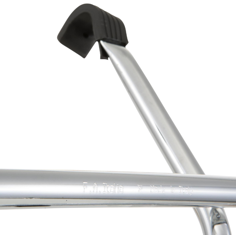 Porte-bagages avant pour Vespa PX 80-200ccm, pliable, chrome