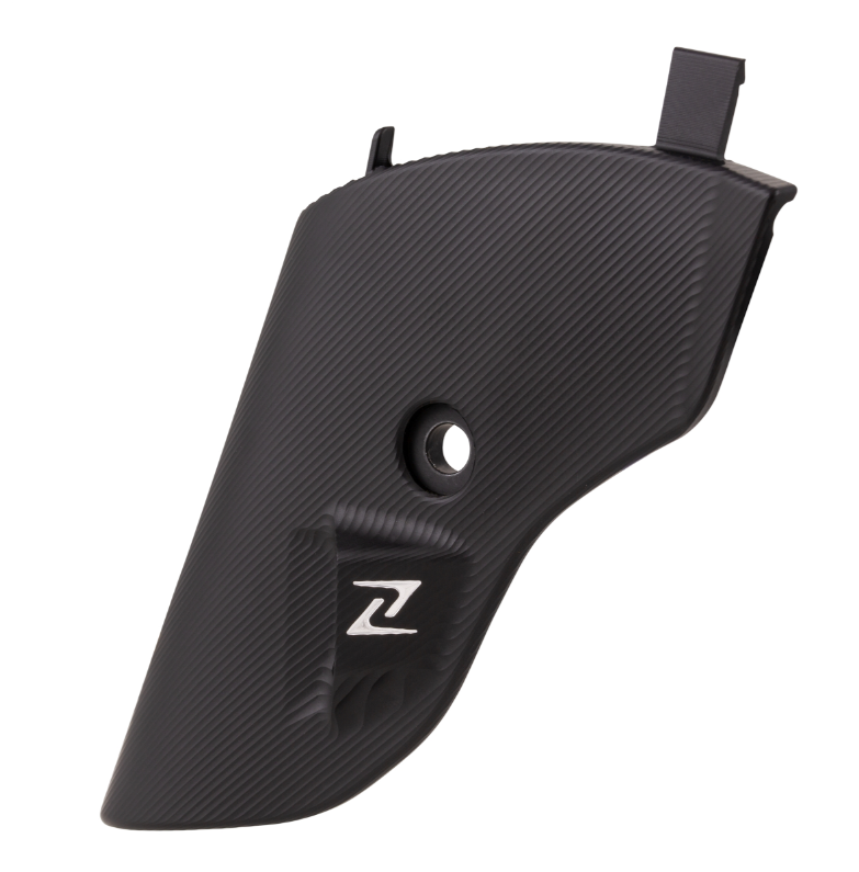 Carénage de fourche ZELIONI pour Vespa Primavera/Sprint/Elettrica 50-150ccm, noir anodisé
