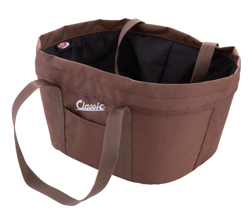 Kit panier à bagages "Classic" avec pont à bagages pour Vespa LX/LXV/S 50-150ccm, marron foncé