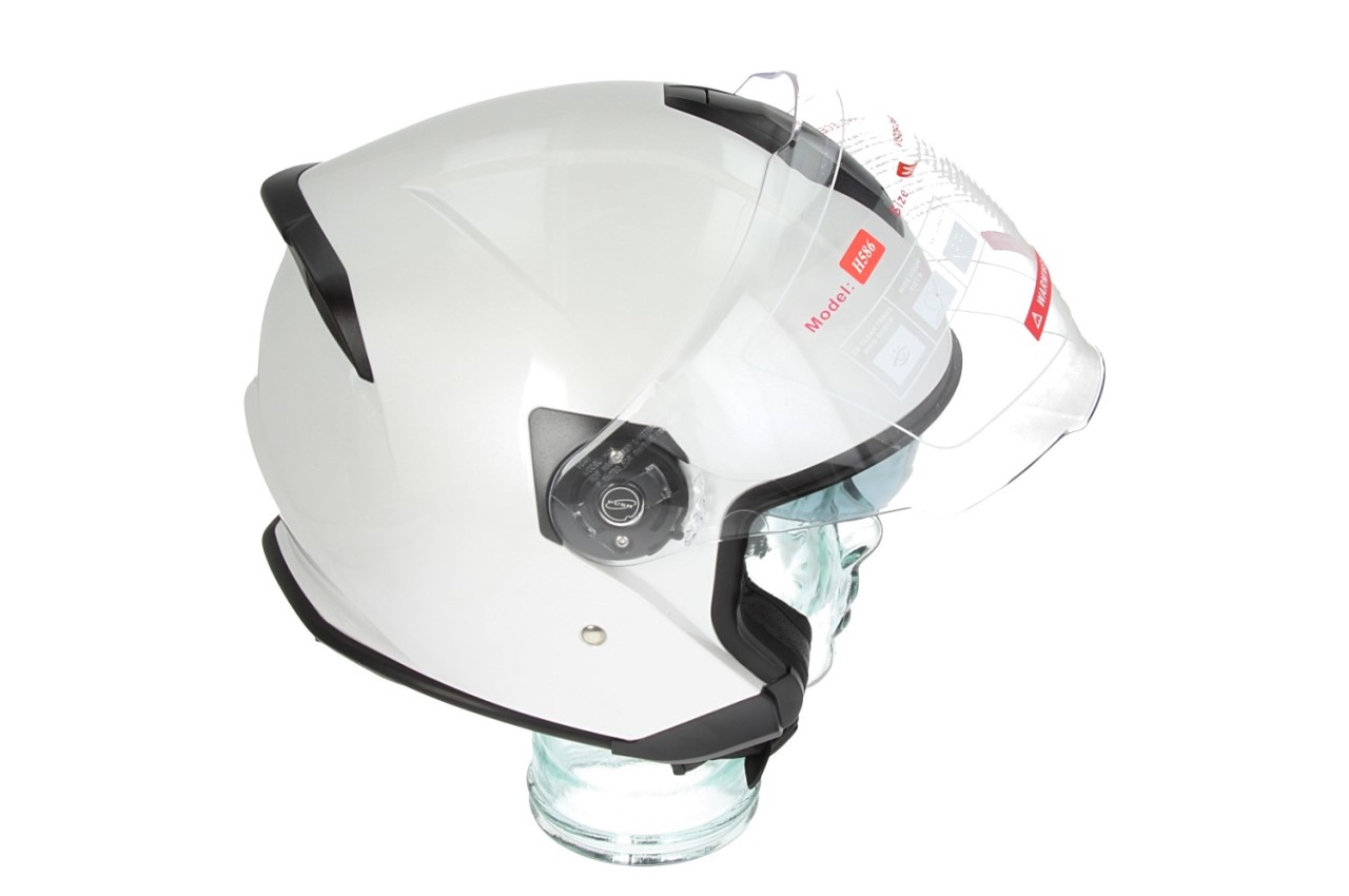 Casque jet Piaggio Full Jet PFJ blanc brillant