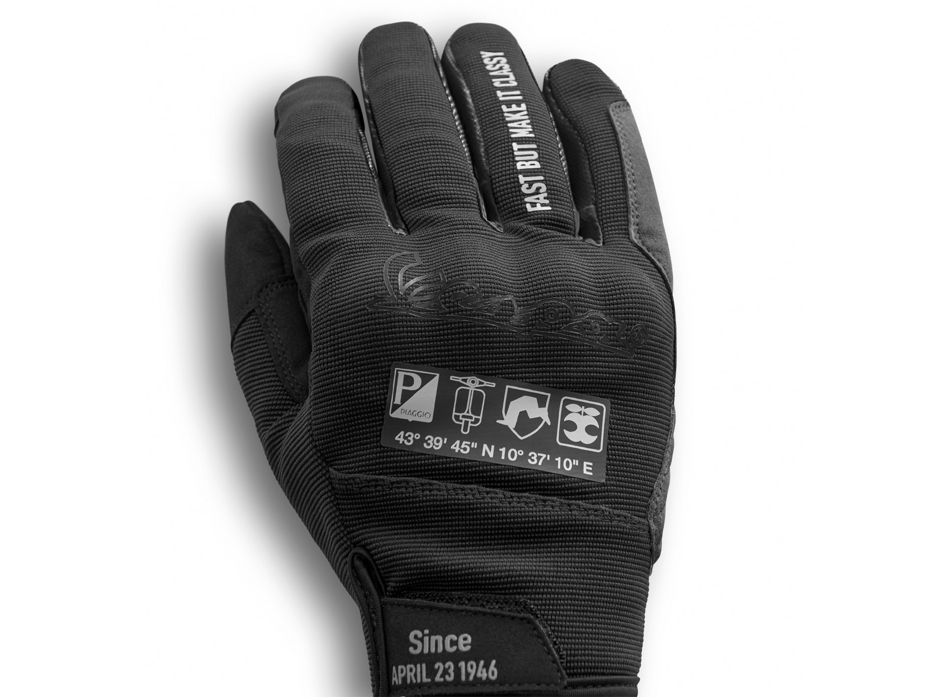Gants Vespa noir DEC