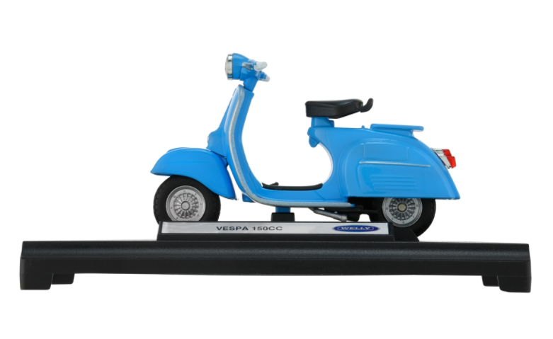 Modèle Vespa 150 (1970), bleu clair