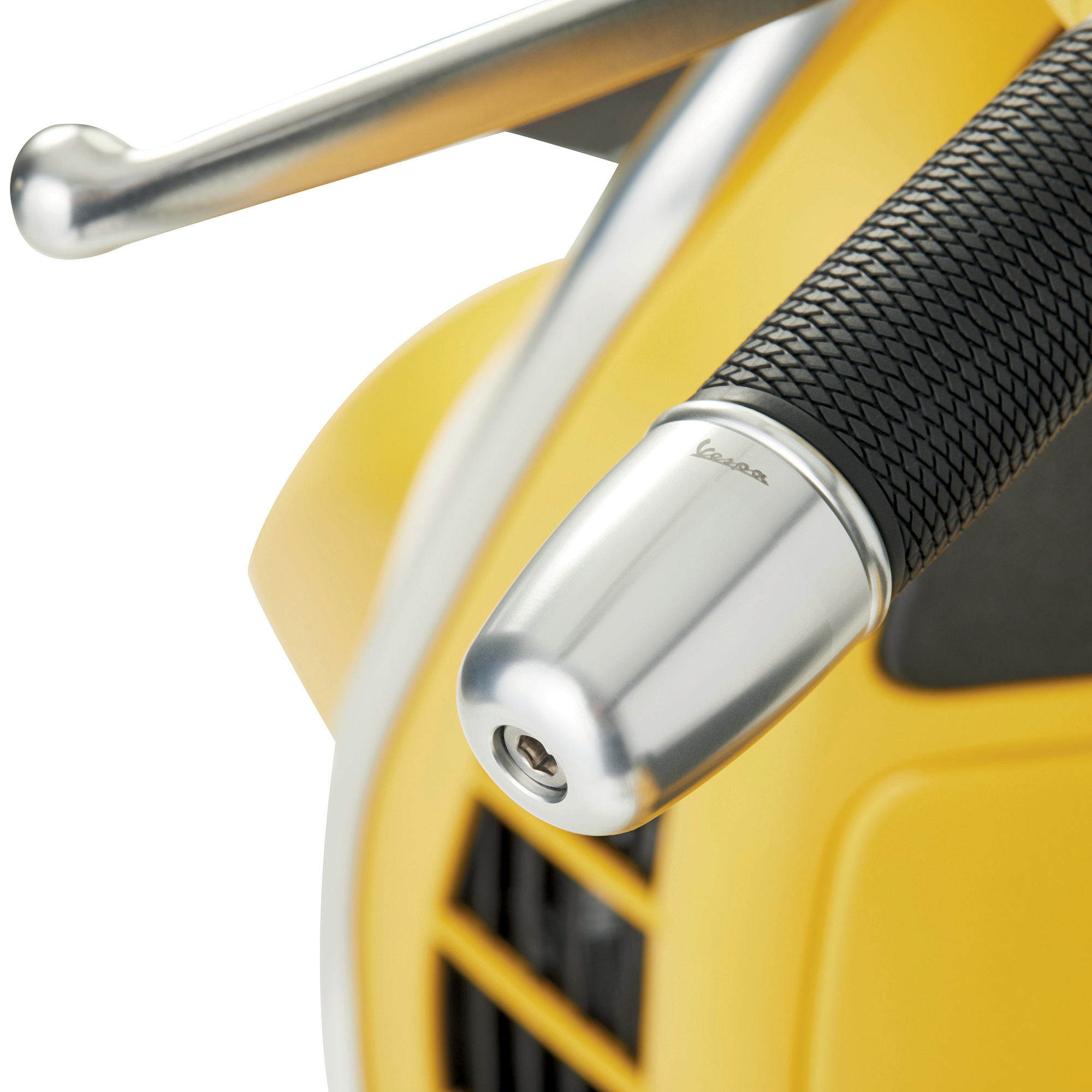 Kit guidon, aluminium, anodisé, set de poignées, leviers et embouts de guidon pour Vespa GTS