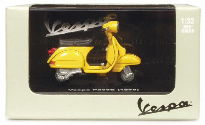 Modèle Vespa P200E (1978), orange