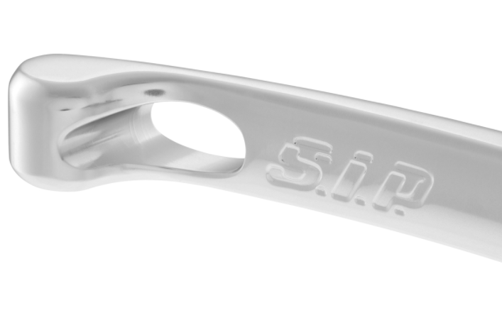 Kit levier de frein sport gauche/droite pour Vespa LX/LXV/S/Primavera/Sprint 50-150ccm, argent
