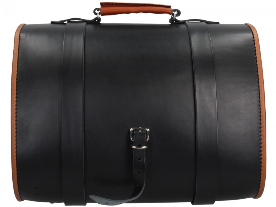 Sac en cuir Vespa d'origine - noir