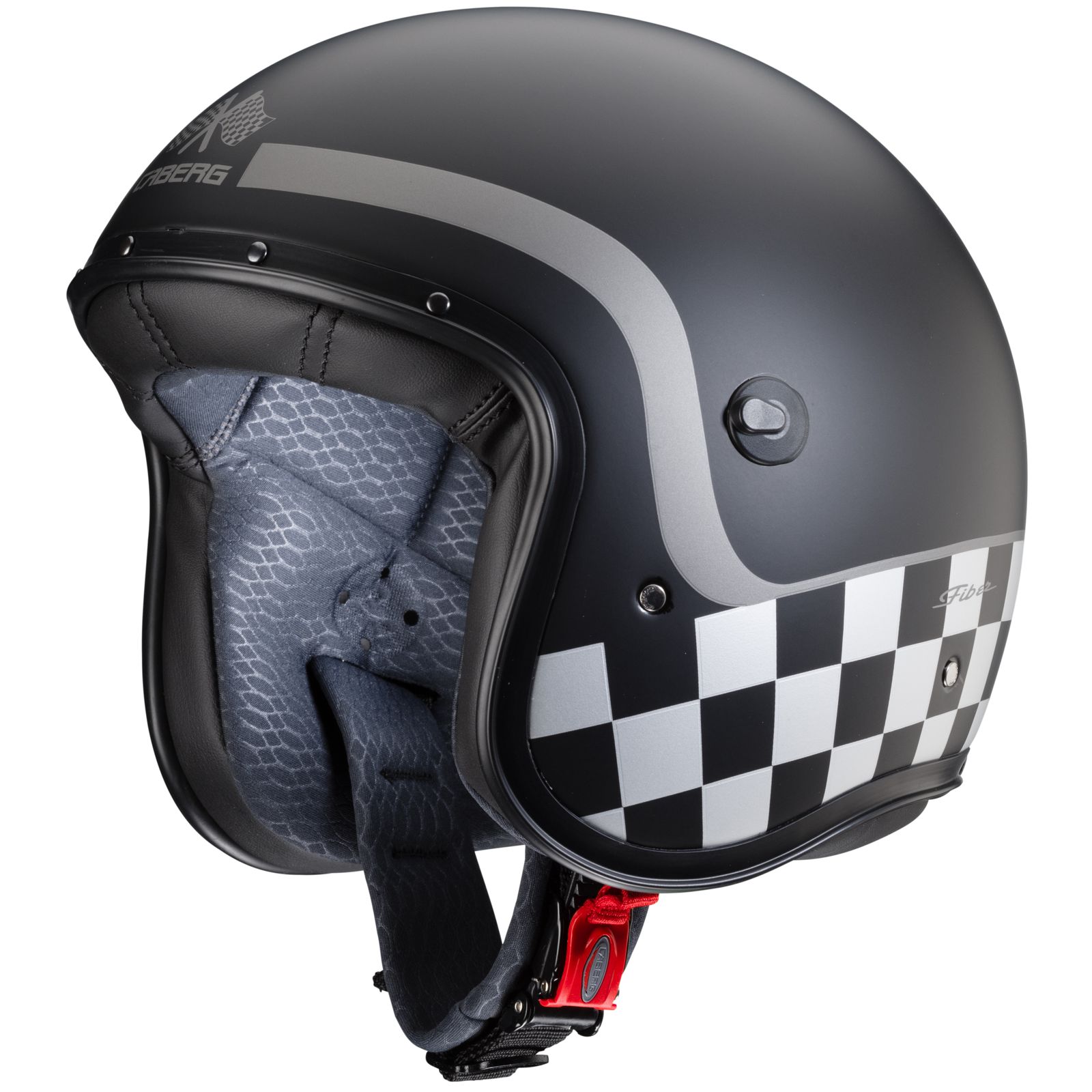 Caberg casque Freeride Formula, noir mat/argent gris