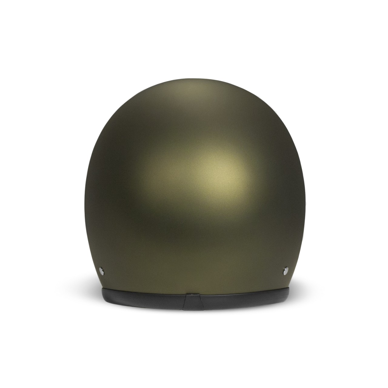 Casque intégral DMD Retro, vert mat, Olive Gold, fibre de verre, ECE 22.06