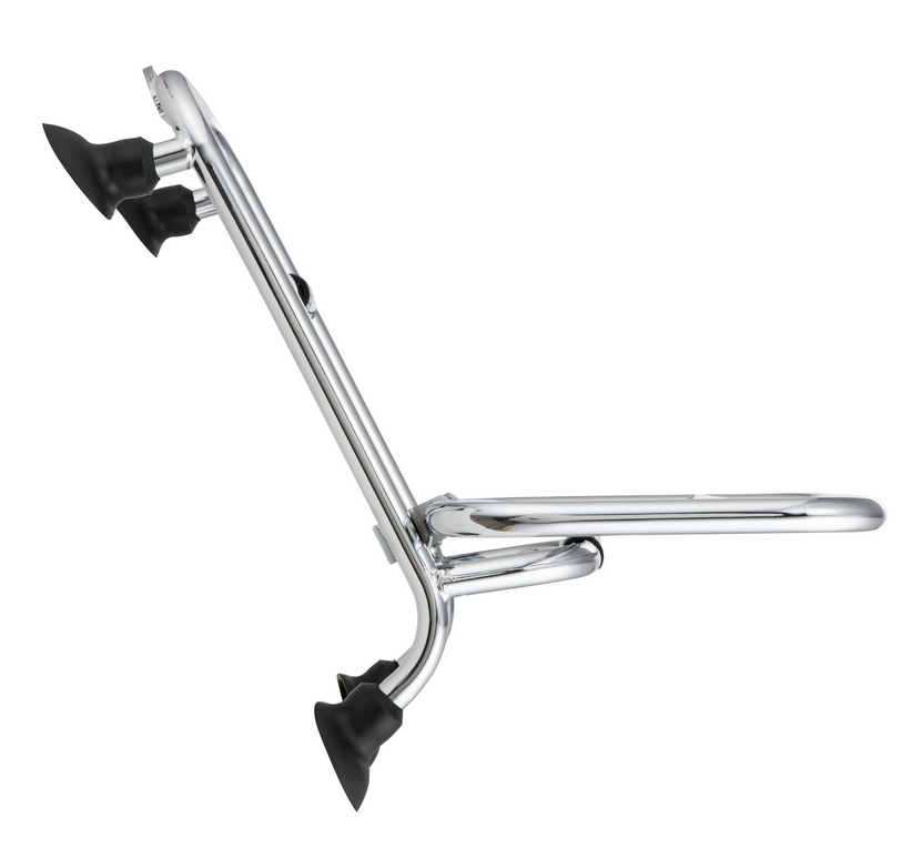 Porte-bagages avant pour Vespa GTS /GTS Super HPE /GTV 125/300 ('19-), pliable, chrome