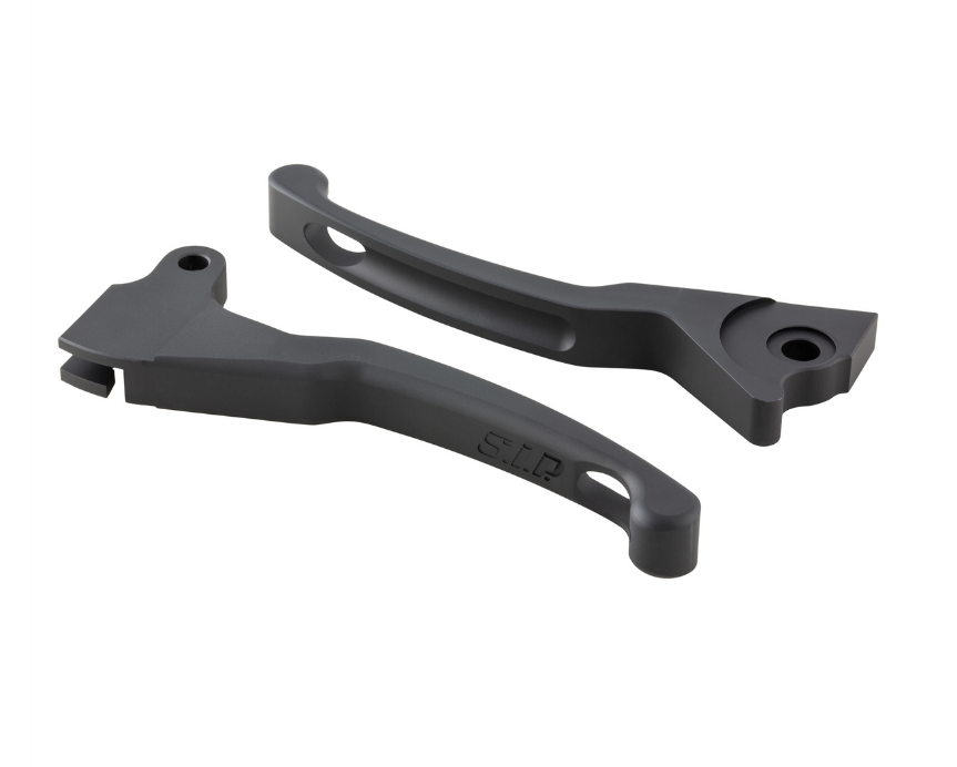Kit levier de frein sport Shorty pour Vespa LX /LXV /S /Primavera /Sprint 50-150ccm, noir mat