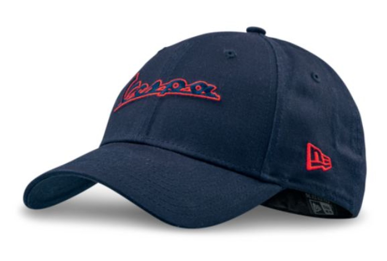 Casquette de baseball Vespa DEC New Era 9Forty bleue