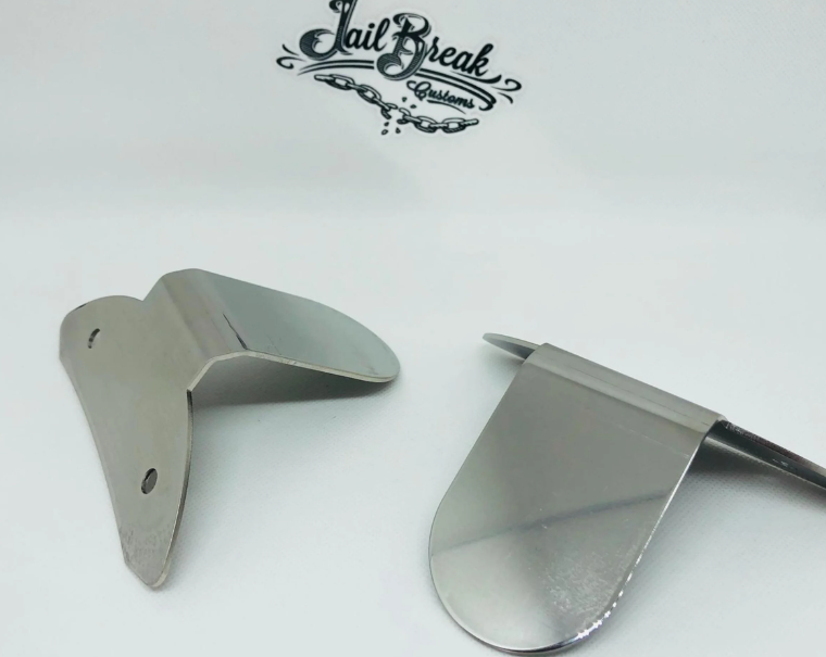 Support Pickerl pour plaque de contrôle autrichienne pour Vespa GTS/GTS Super/GTV/GT, inox poli