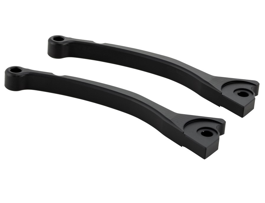 Kit levier de frein sport ZELIONI pour Vespa, droite et gauche, noir mat
