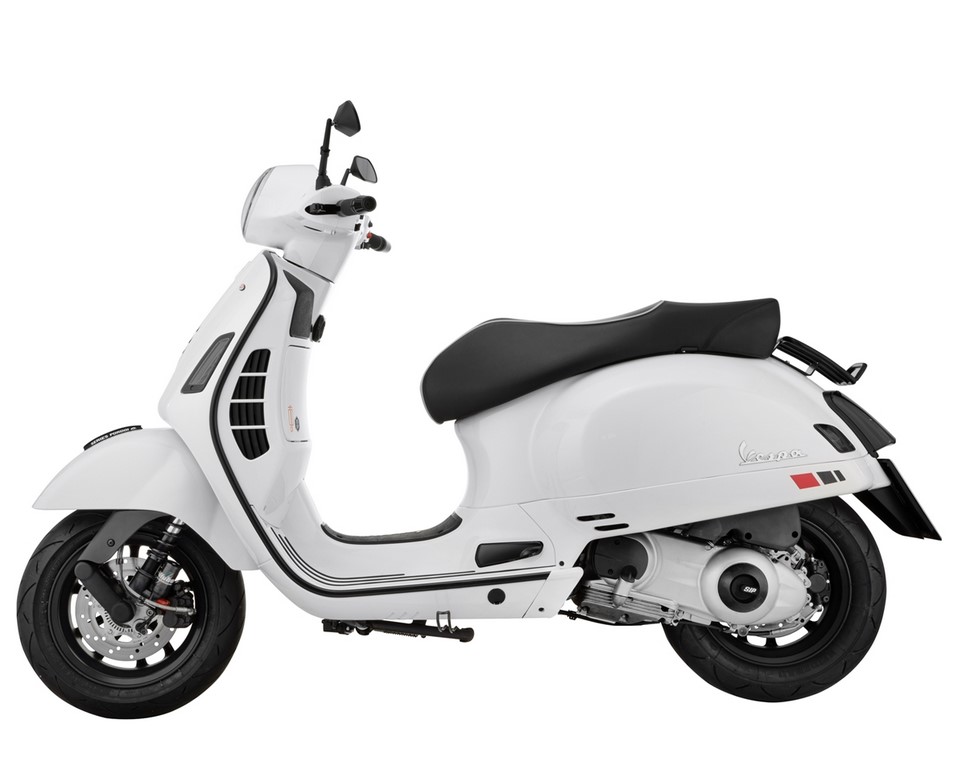 Mamelon de garde-boue pour Vespa GTS/GTS Super/GT/GT L 125-300ccm, noir