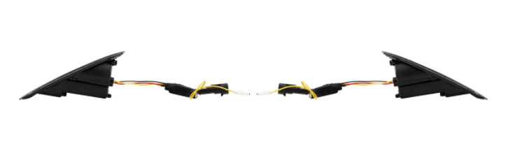 Kit clignotants avant & arrière pour Vespa Primavera/Sprint 125-150ccm 2T/4T AC, teinté