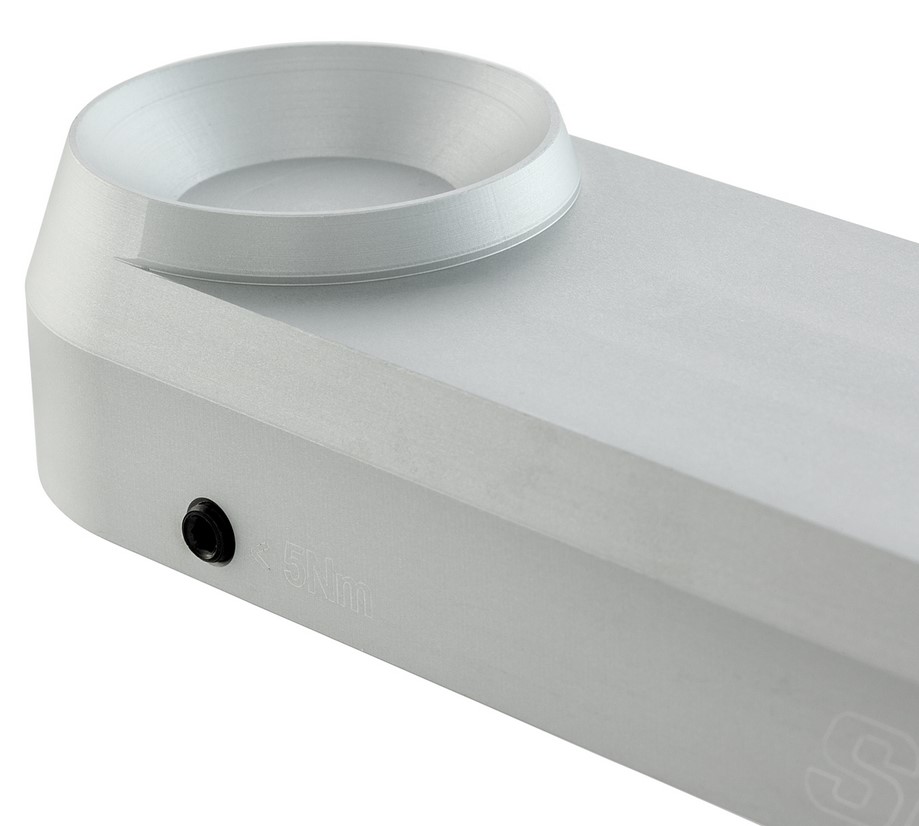 Couverture de bras oscillant pour Vespa, argent mat