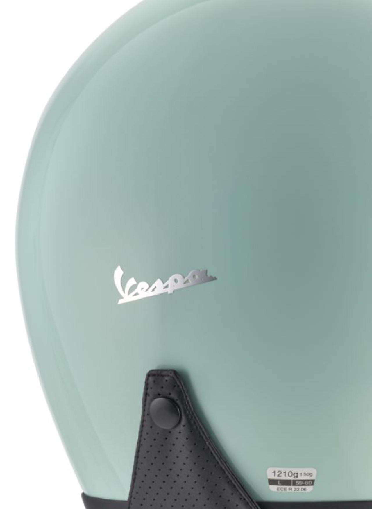Vespa casque jet Versilia vert amabile