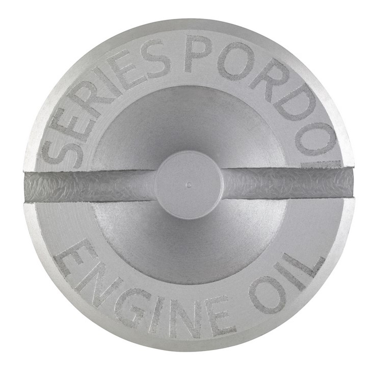 Bouchon de remplissage d'huile moteur pour Vespa GTS/GTS Super/GTV 300ccm HPE, argent mat