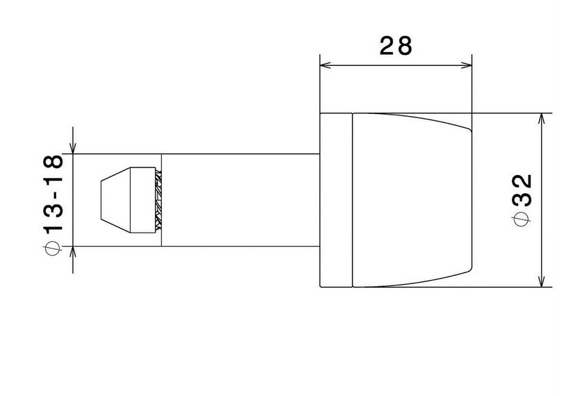 Poids de guidon RIZOMA gauche & droite pour Vespa, noir anodisé
